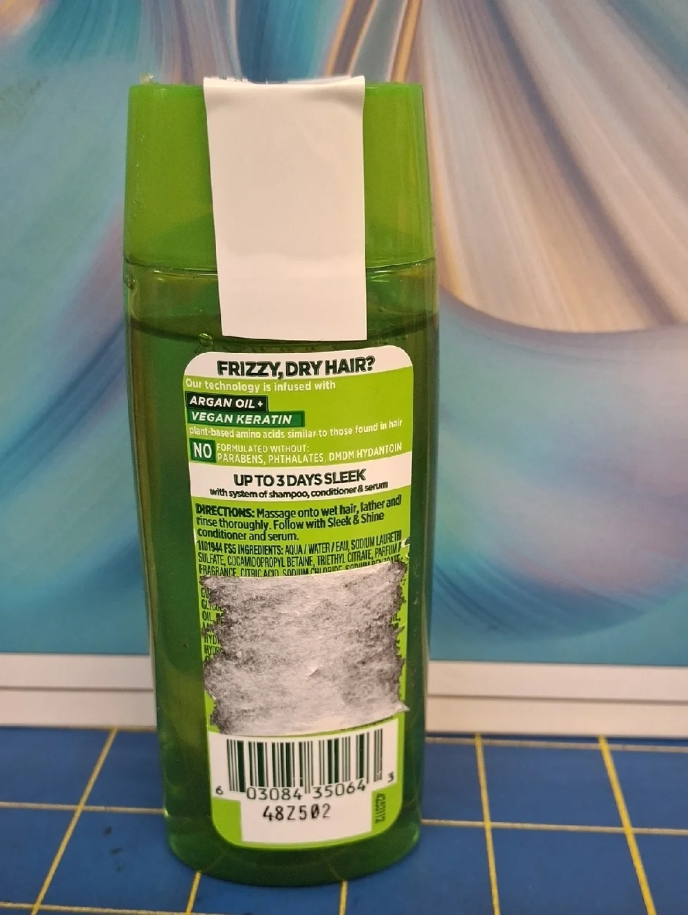 Garnier Fructis Sleek & Shine Smoothing Shampoo - 89ml New